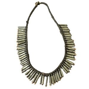 Authentic Vintage Tengura protection necklace from Nepal Tharu Tribe